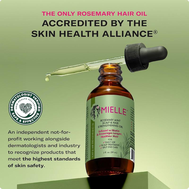 Mielle Organics – روغن مو و پوست سر  Rosemary Mint