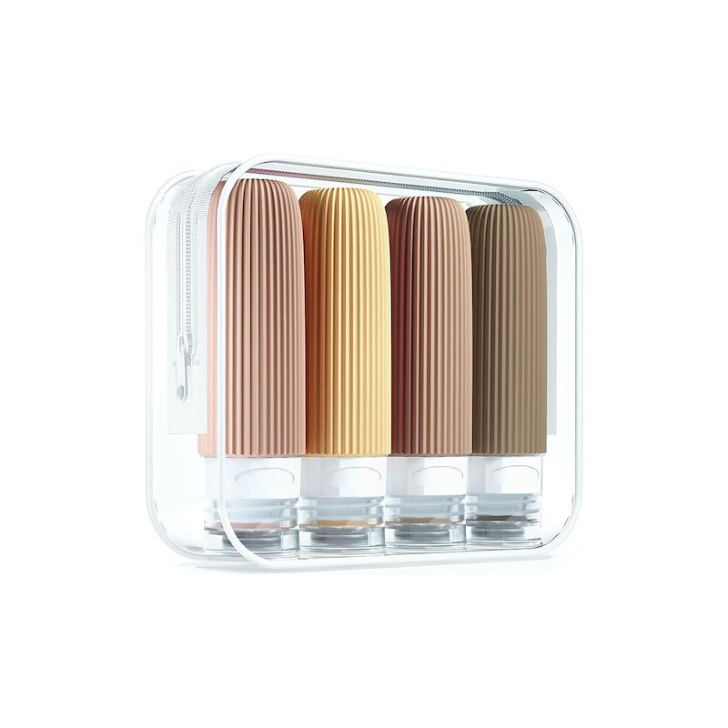 Mrsdry –  پک ۴ عددی بطری سیلیکونی مسافرتی 