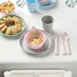 IKEA – ست 6 عددی بشقاب کودک ایکیا مدل KALAS 
