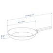 IKEA –سرویس ماهیتابه ۲ عددی ایکیا مدل MIDDAGSMAT