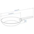 IKEA –سرویس ماهیتابه ۲ عددی ایکیا مدل MIDDAGSMAT