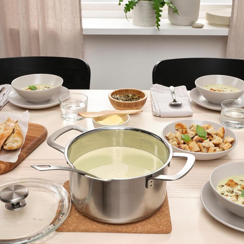 IKEA –سرویس قابلمه ترکیبی ۷ پارچه ایکیا مدل HEMKOMST 