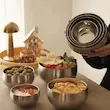 ست 4 عددی کاسه استیل دوجداره (Stainless Steel)