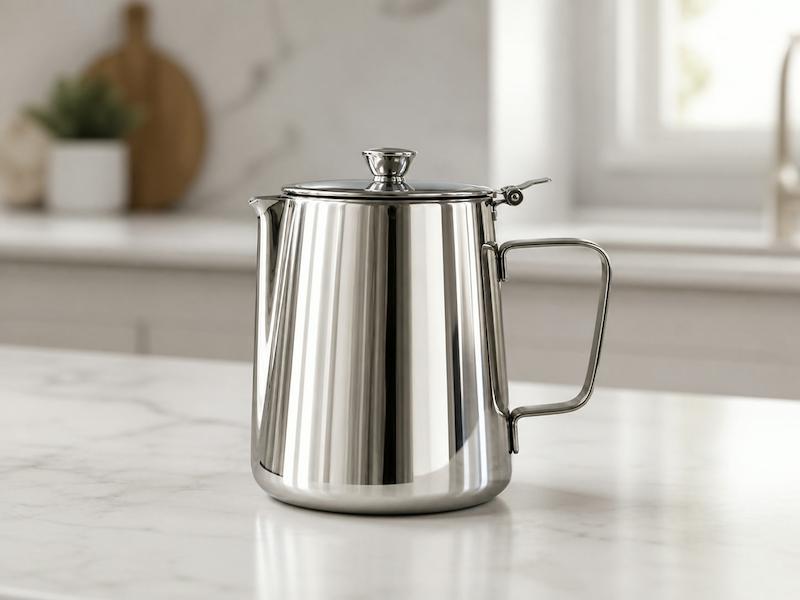 شیرجوش (قوری) استیل ضدزنگ (Stainless Steel)