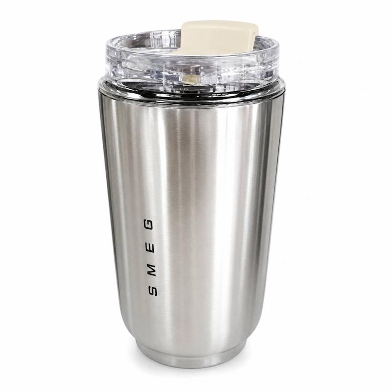 SMEG – تراول ماگ اسمگ مدل استیل 240 میلی‌لیتر