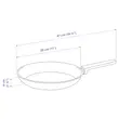 IKEA –تابه استیل با روکش نچسب ایکیا مدل MIDDAGSMAT