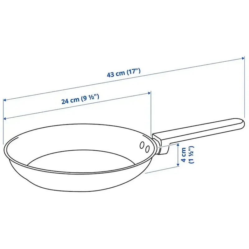 IKEA – تابه دو عددی ایکیا مدل middagsmat 