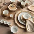 Home Centre –کاسه 4 عددی و استند چینی هوم سنتر