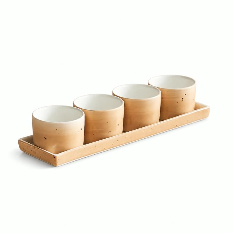 Home Centre –کاسه 4 عددی و استند چینی هوم سنتر