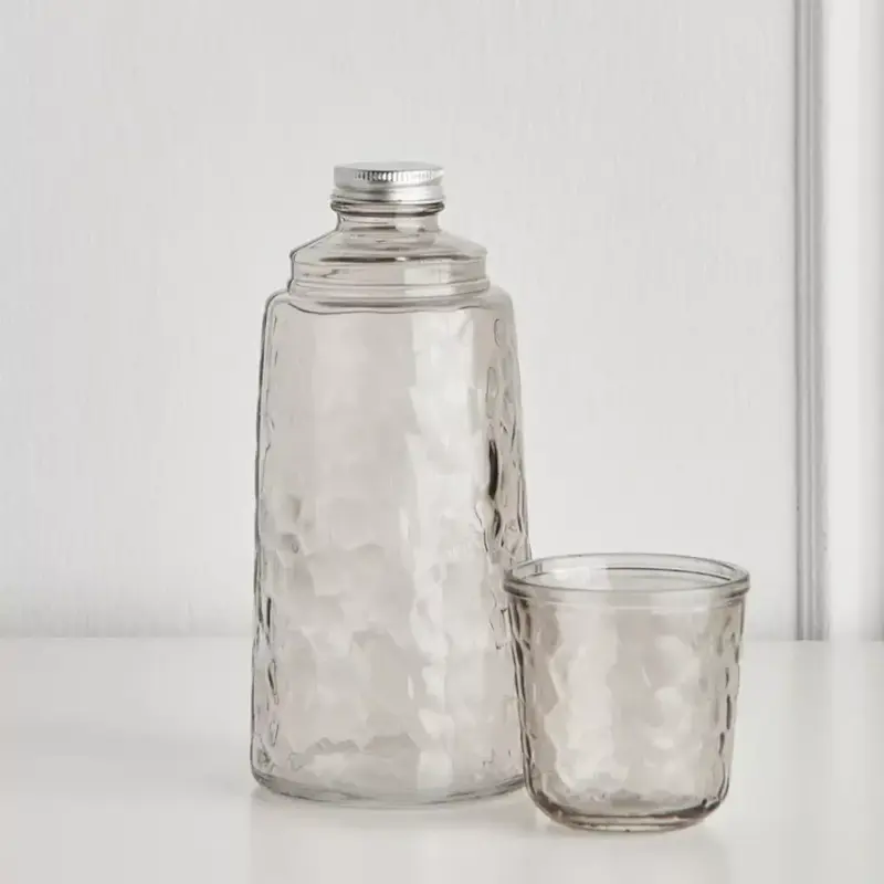 Home Centre – بطری شیشه ای همراه فنجان هوم سنتر