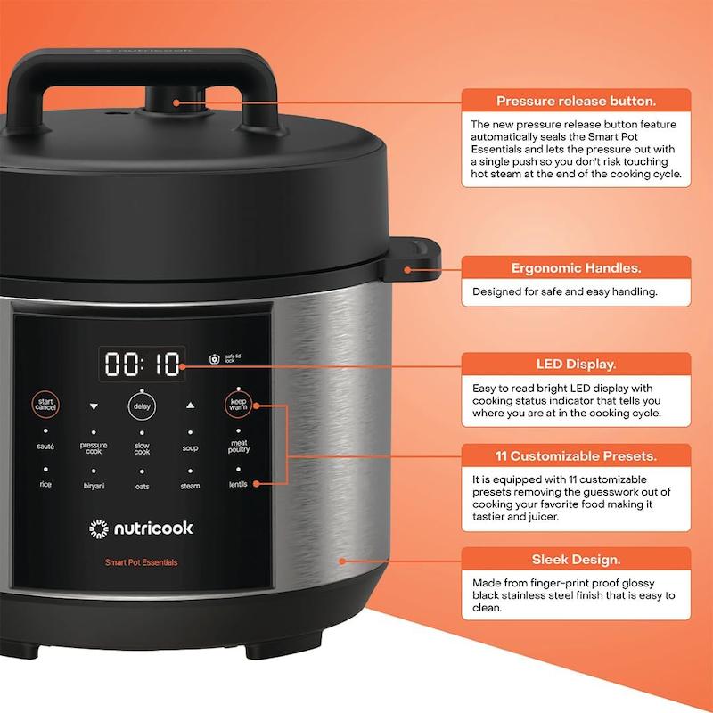 زودپز برقی چندکاره – Nutricook Smart Pot 2
