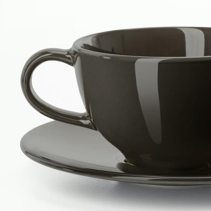 IKEA – فنجان و نعلبکی ایکیا مدل VARDAGEN