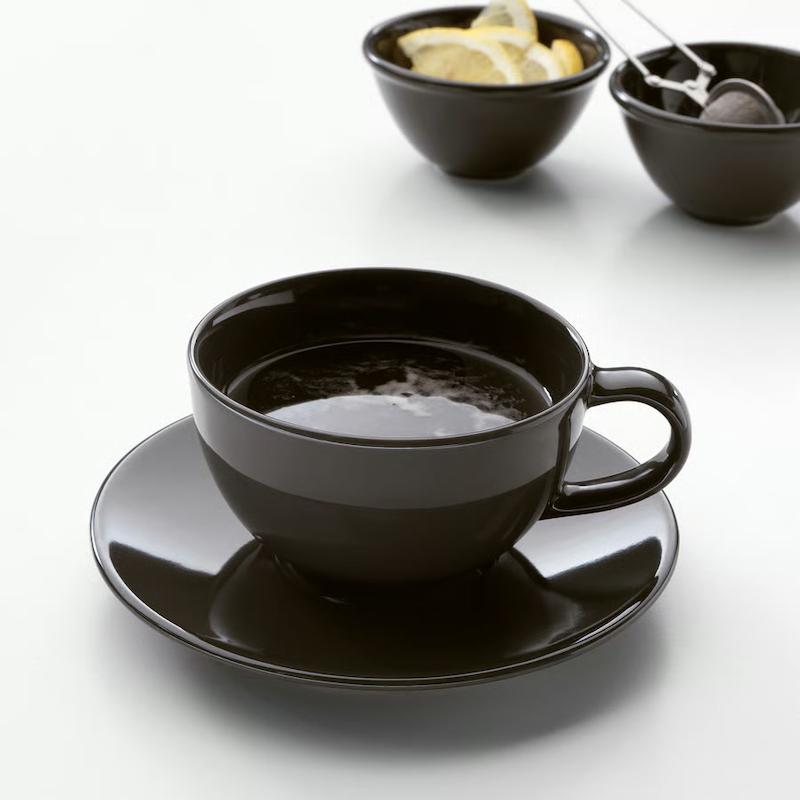 IKEA – فنجان و نعلبکی ایکیا مدل VARDAGEN