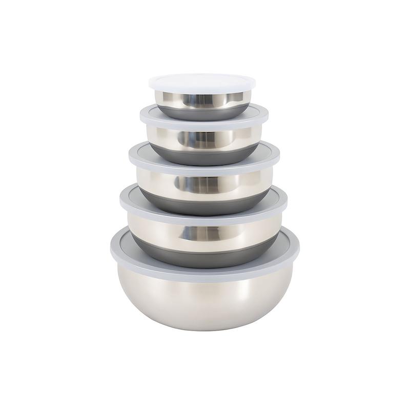 Homecentre – ست ۵ عددی ظرف غذا استیل Essential 