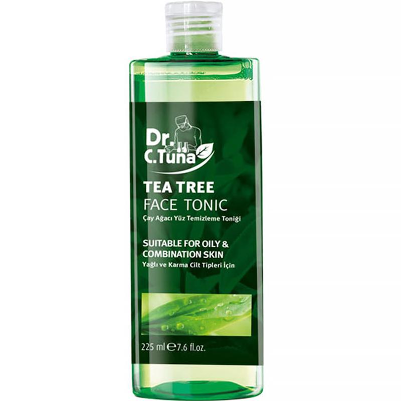 تونر سی تونا DR.C.TUNA TEA TREE FACE TONIC ضدجوش حجم225ml اصل🌱