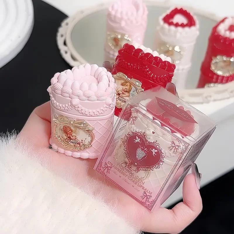 رژ مخملی کیک توت‌فرنگی *ੈ♡⸝⸝🍰༘⋆໋✧˚🍓