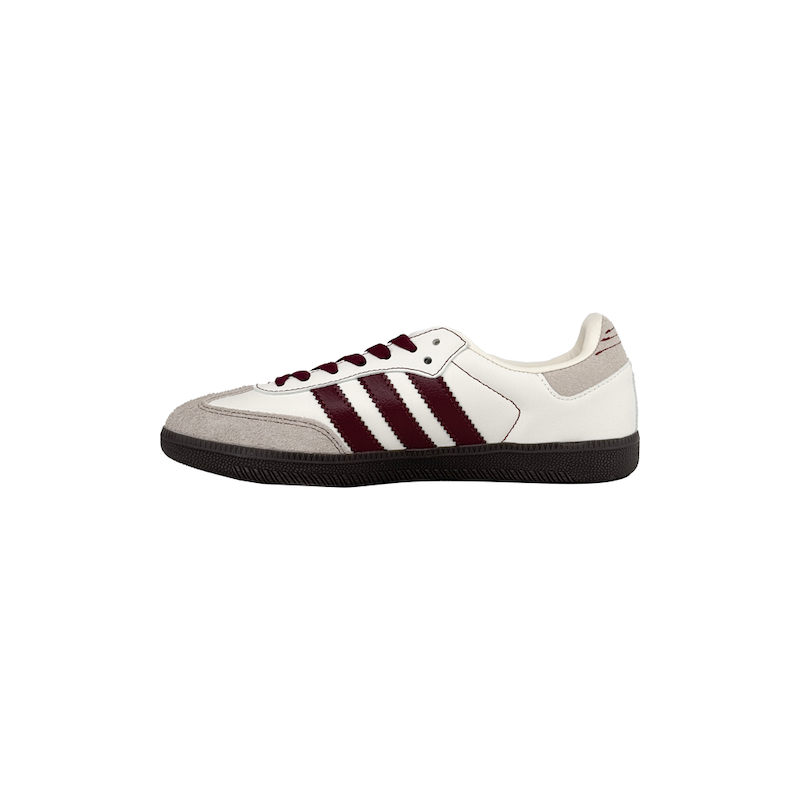  ADIDAS samba wonder white maroon | آدیداس سامبا سفید زرشکی