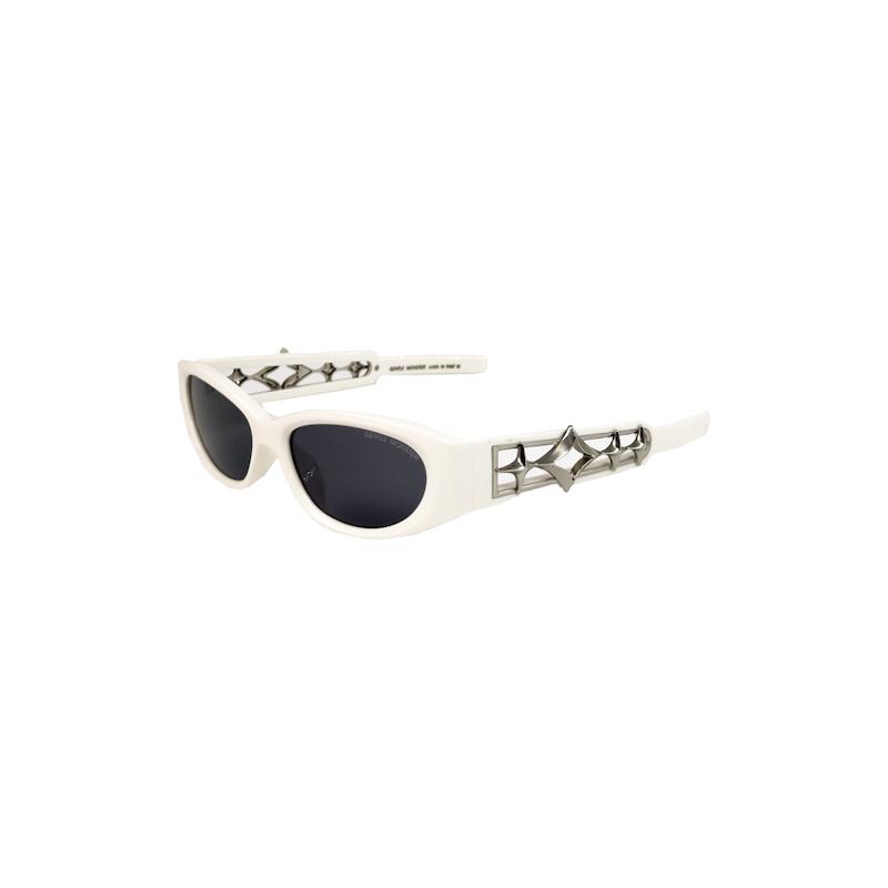GENTLE MONSTER sunglass white 013 | عینک افتابی جنتل مانستر سفید 