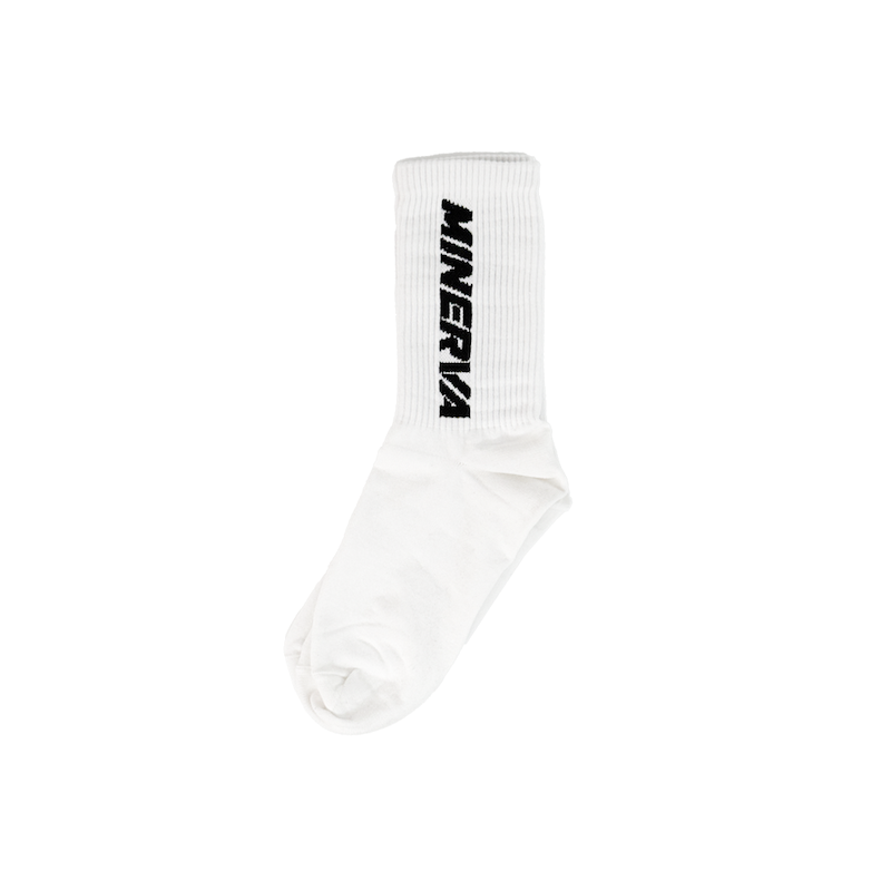 MINERVA socks white | جوراب مینروا سفید