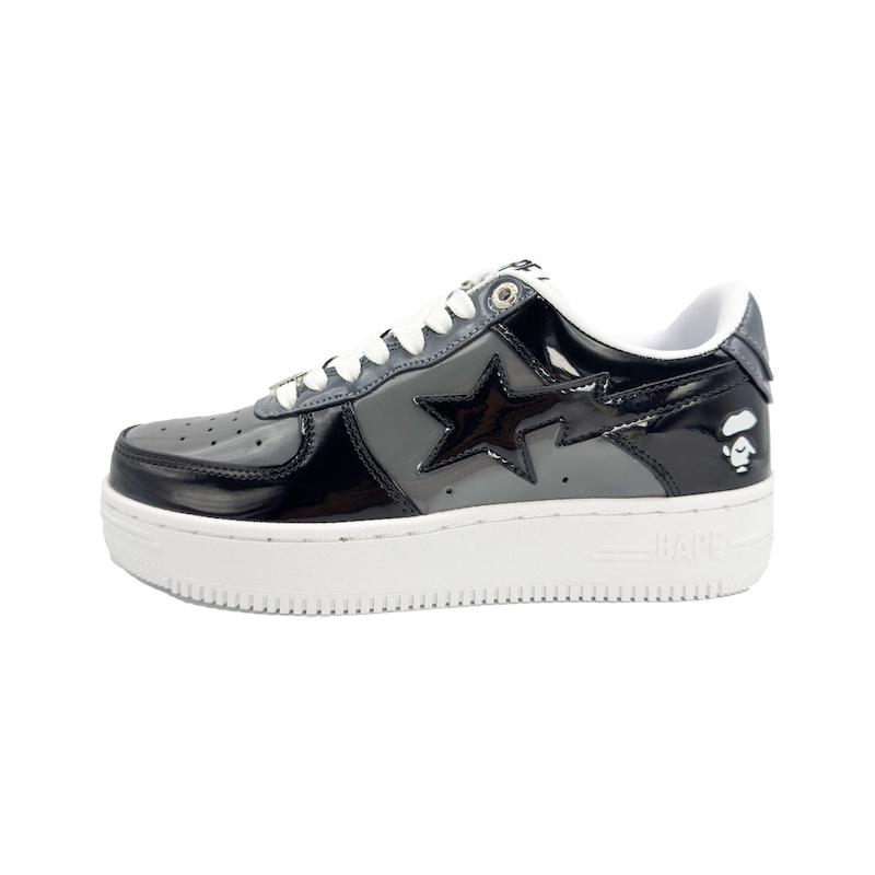 بیپ مشکی طوسی | bape Sta black and gray