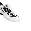 نیوبلنس 530 مشکی سفید | NEW BALANCE 530 black and white نیم رخ