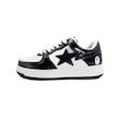 بیپ مشکی سفید | Bape Sta black and white