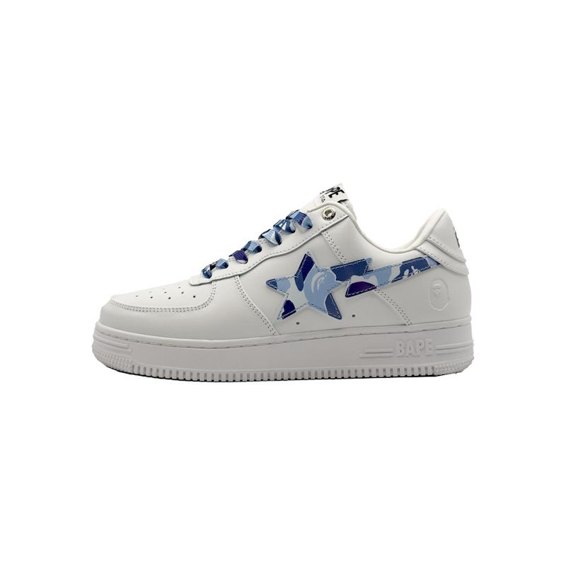  بیپ استا چریکی آبی | bape sta army blue