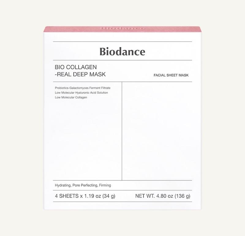 ماسک صورتی بایودنس Bio-Collagen Real Deep Mask