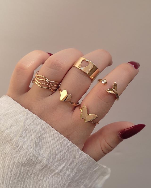 پک انگشتر دم وال و پروانه