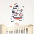 استیکر دیواری مینوی گالری Baby room collection #1