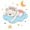 استیکر دیواری مینوی گالری Baby room collection #2