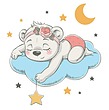 استیکر دیواری مینوی گالری Baby room collection #2
