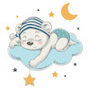 استیکر دیواری مینوی گالری Baby room collection #2
