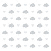 استیکر دیواری مینوی گالری مدل Cloud & Heart