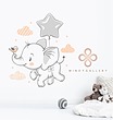 استیکر دیواری مینوی گالری مدل Elephant Collection