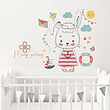 استیکر دیواری مینوی گالری مدل 4#Baby room Collection