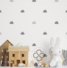 استیکر دیواری مینوی گالری مدل Regular cloud pattern