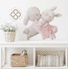 استیکر دیواری مینوی گالری مدل lovely rabbit 2
