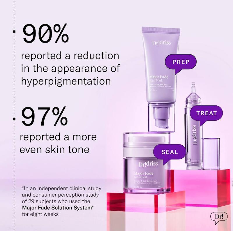 Major Fade Hyper Serum  سرم روشن‌کننده فوری لک و تیرگی