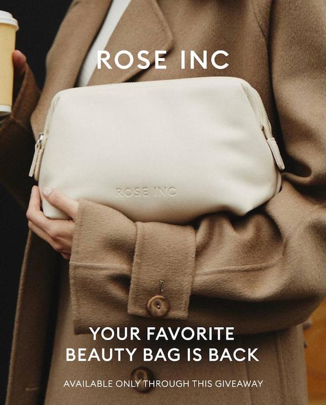 کیف لوازم آرایشی Rose Inc