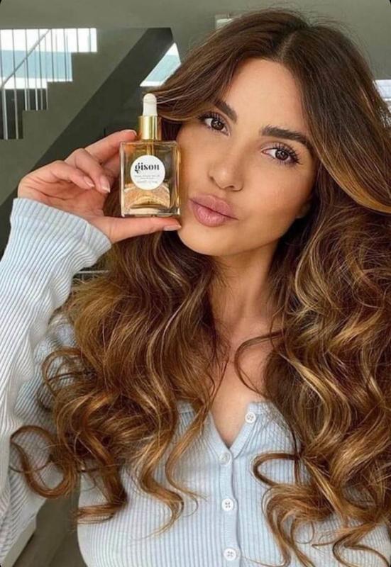 روغن موی گیسو gisou honey infused hair oil