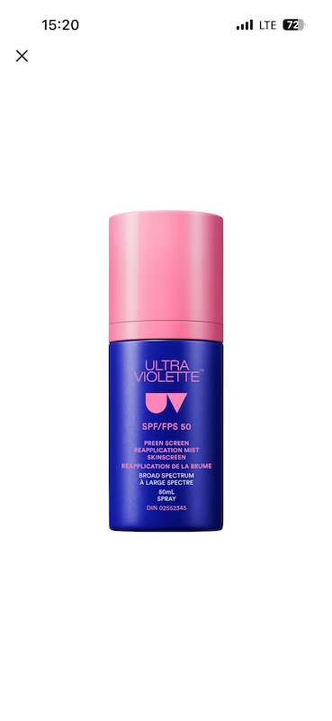 اسپری میست ضدآفتاب لوکس  Ultra Violette - SPF 50