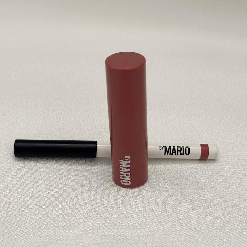 ست مینی Makeup by Mario شامل لیپ سرم Rosewood Glow و مداد لب Mauve