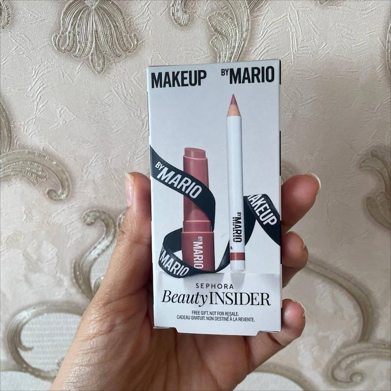 ست مینی Makeup by Mario شامل لیپ سرم Rosewood Glow و مداد لب Mauve