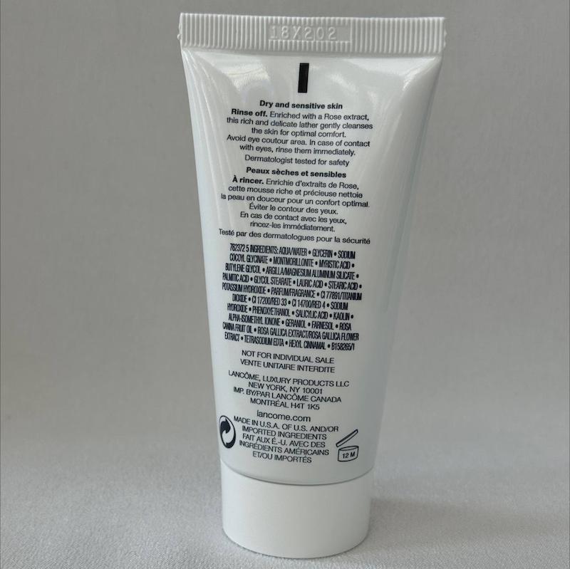 شوینده کرمی لانکوم با عصاره رز؛ ملایم، نرم‌کننده و مناسب پوست خشک و حساس Lancôme