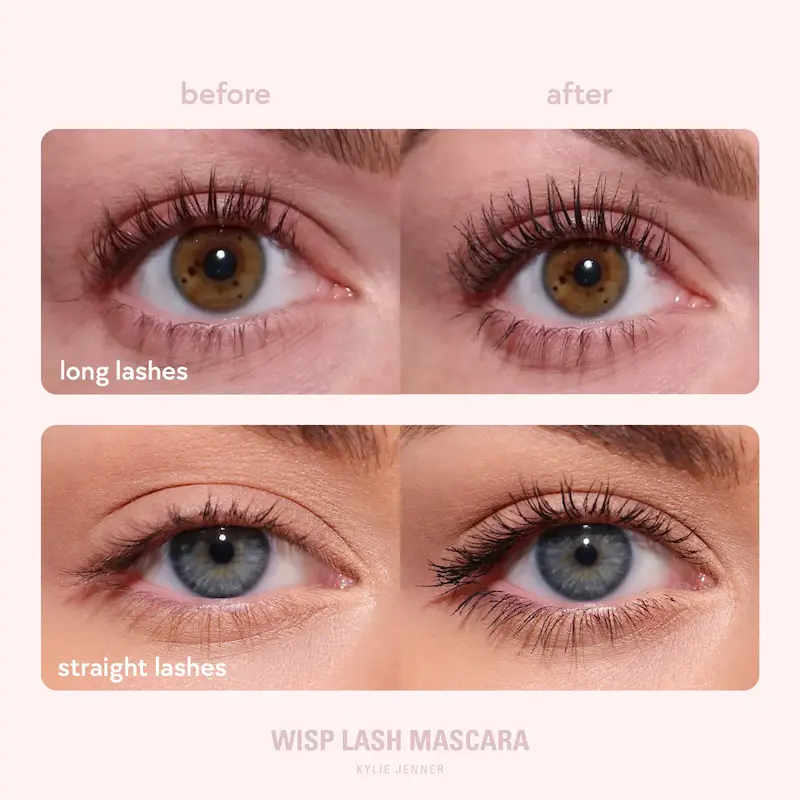 ریمل Wisp Lash از برند Kylie Cosmetics برای مژه بلندتر و تفکیک‌شده 