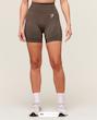 شورت ورزشی زنانه جیم شارک مدل Vital Seamless Shorts رنگ Espresso Marl