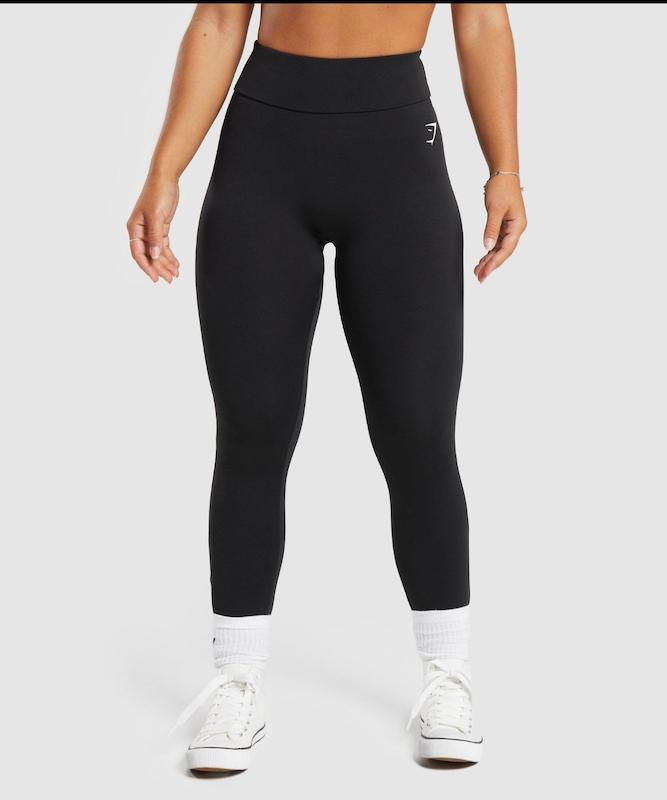 لگ ورزشی زنانه جیم شارک مدل Power Regular Leggings رنگ مشکی (Black)