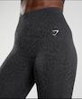 لگ ورزشی زنانه جیم شارک مدل Adapt Animal Seamless رنگ Black / Asphalt Grey