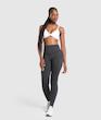 نیم تنه ورزشی زنانه جیم شارک مدل Twist Front Bralette رنگ سفید (White)